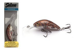 QRH049 - SALMO WOBLER RATTLIN HORNET F 5,5cm- HOLOGRAPHIC BROWN TROUT