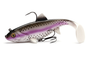 NRE1 - FOX RAGE GUMA WOBBLE REPLICANT - UV ORIGINAL RAINBOW TROUT