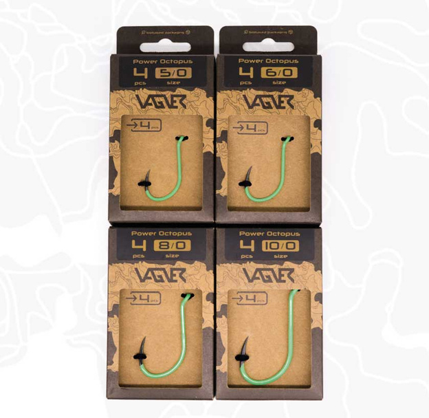 HAKI VAGNER POWER OCTOPUS 6/0-4szt