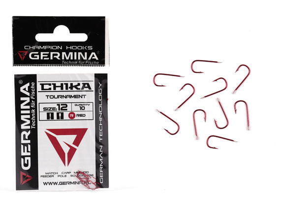 HACZYKI GERMINA CHIKA RED 10szt