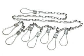 LZAM - YORK AGRAFKA NA ŁAŃCUCHU DO RYB - MAŁA