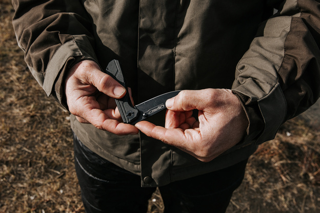 SKŁADANY NOŻ MARTTIINI BLACK 8 18cm