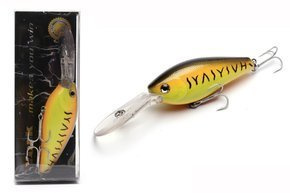 45494 - YORK WOBLER MALACHITE - ORANGE 7,5cm