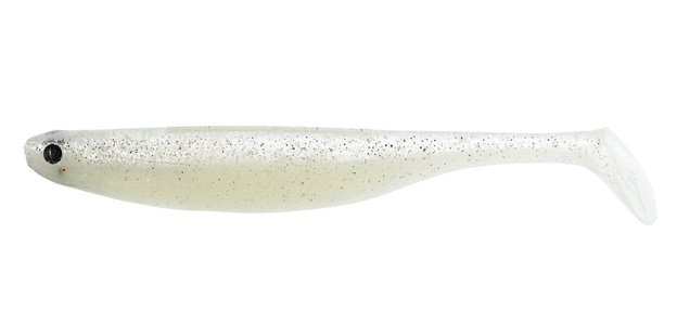 GUMA WESTIN SHAD TEEZ SLIM - WHITE YANG GLOW