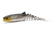 GUMA SAVAGE GEAR CANNIBAL MINNOW V-TAIL - GREEN SILVER