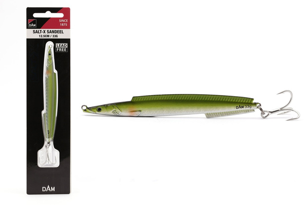 PRZYNĘTA DAM SALT-X SANDEEL BLADE - OLIVE UV