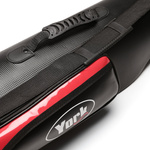 SZTYWNY POKROWIEC YORK BLACK/RED II KOMORY 160cm