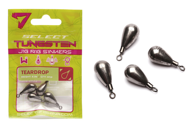 CIĘŻARKI WOLFRAMOWE SELECT JIG RIG 7,1g/4szt