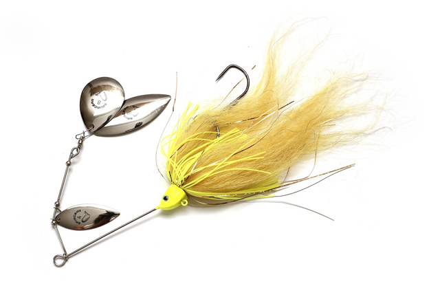 57695 - SAVAGE GEAR DA MEGA BUSH SPINNERBAIT -  CHARTREUSE YELLOW