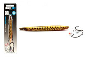 6 - SAVAGE GEAR SALT LT SANDEEL - GOLD POUT UV