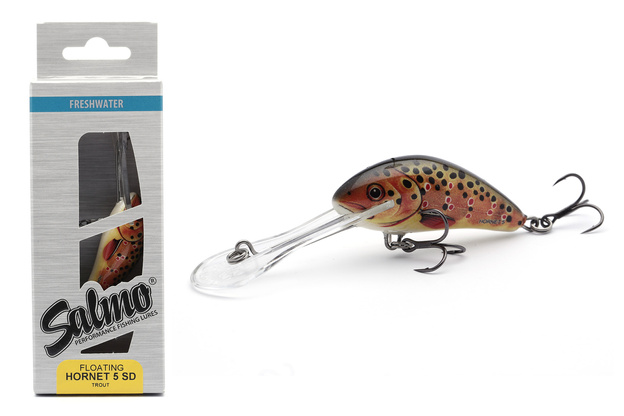 UNIKATOWY WOBLER SALMO HORNET FLOATING SDR 5cm - TROUT