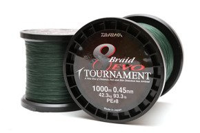 12782-008 - DAIWA PLECIONKA TOURNAMENT EVO DARK GREEN 0,08mm/1000m