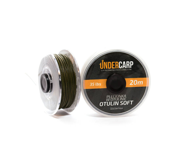 PLECIONKA PRZYPONOWA W OTULINIE UNDERCARP ZIELONA 35lbs/20m