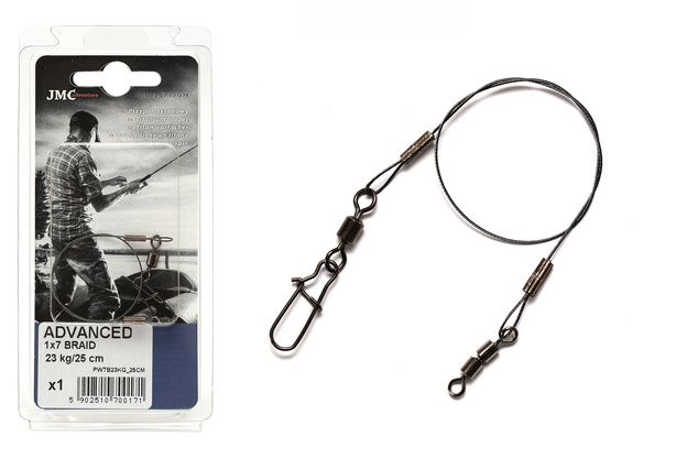 PRZYPON Z PLECIONKI TYTANOWE JMC ADVENTURE 23kg