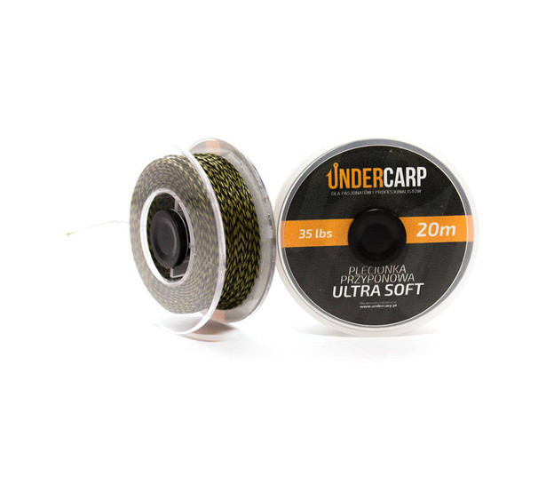 PLECIONKA PRZYPONOWA UNDERCARP ULTRA SOFT ZIELONA 35lbs/20m
