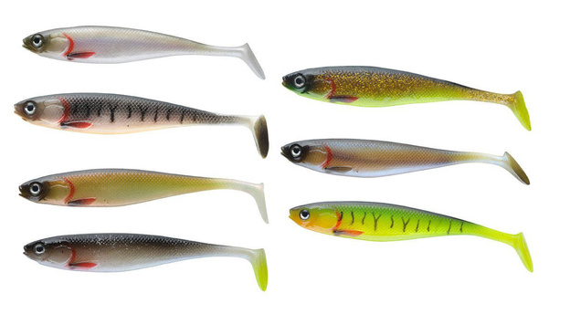 GUMY CORMORAN ACTION FIN SHAD - BLEAK