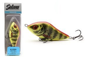QSD324 - SALMO WOBLER SLIDER SINKING 12cm - BRIGHT PERCH