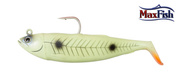 GUMA SAVAGE GEAR CUTBAIT HERRING - GREEN GLOW
