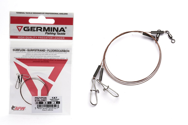 PRZYPON STALOWY GERMINA 1x7 SURFSTRAND STANDARD 9kg