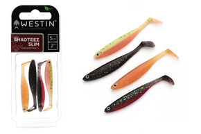 GUMY WESTIN SHADTEEZ SLIM DARK WATER MIX 15 - 5cm