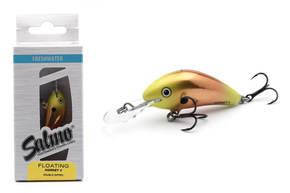 UNIKATOWY WOBLER SALMO HORNET FLOATING 4,0cm - DOUBLE DIPPED