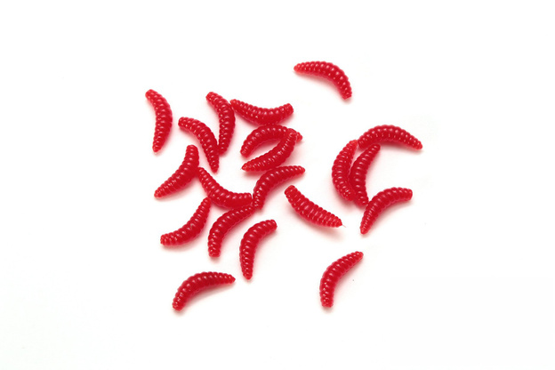 SZTUCZNY ROBAK MAGGOTS - RED - WESTLINE
