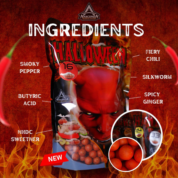 KULKI PROTEINOWE WAFTER ANACONDA HALLOWEEN 20mm