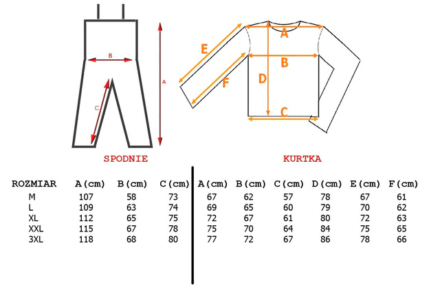 KOMBINEZON TERMICZNY GAMAKATSU G-THERMAL