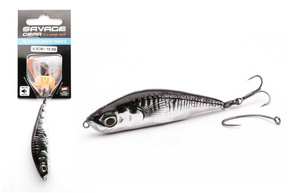 740 - SAVAGE GEAR WOBLER 3D STICKLEBAIT PENCIL - BLACK SILVER