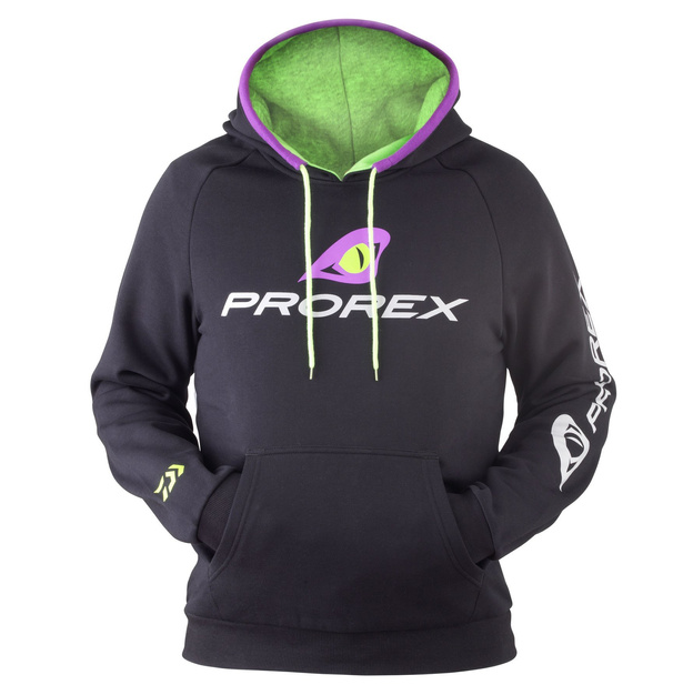 BLUZA Z KAPTUREM DAIWA PROREX BLACK