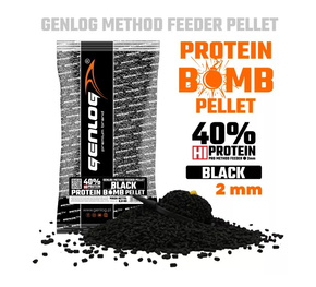 PELLET GENLOG PROTEIN BOMB - BLACK 2mm/800g