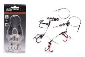 72244 - SAVAGE GEAR DOZBROJKA LINE THRU NA WKRĘT 2x1/0-45cm/31kg