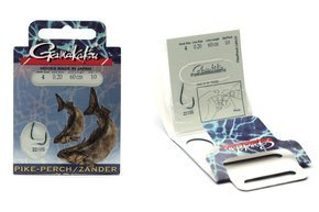 140119-600-20 - GAMAKATSU HAK Z PRZYPONEM PIKE-PERCH LS-2210 6-0,20 mm