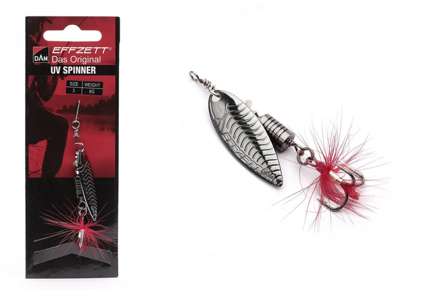 659 - DAM OBROTÓWKA EFFZETT UV- SPINNERS GUNSMOKE