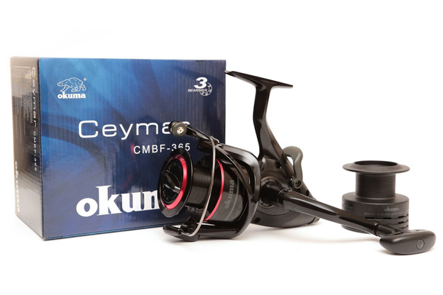 KOŁOWROTEK OKUMA CEYMAR BAITFEEDER 355