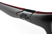 NSN008 - FOX RAGE OKULARY POLARYZACYJNE BLACK AND RED WRAP