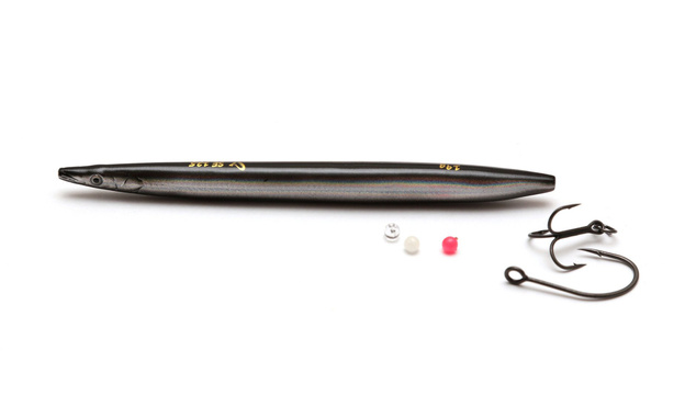 LINE THRU SANDEEL SAVAGE GEAR - BLACK GHOST