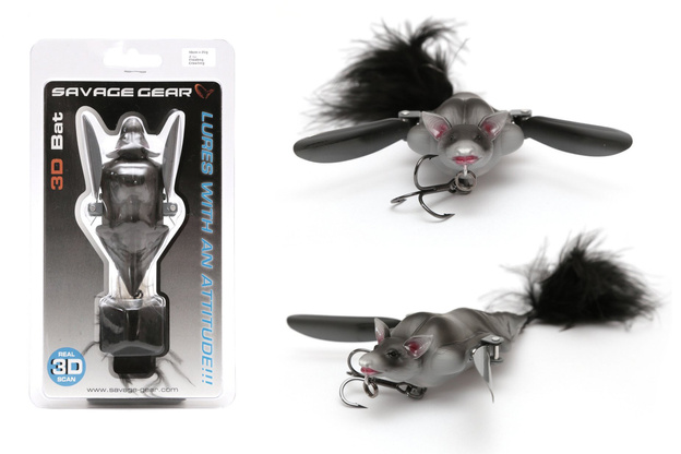 PRZYNĘTA 3D BAT - GREY - SAVAGE GEAR