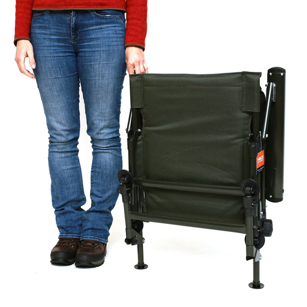 KRZESŁO FOTEL WĘDKARSKI Z REGULACJĄ OPARCIA NECO