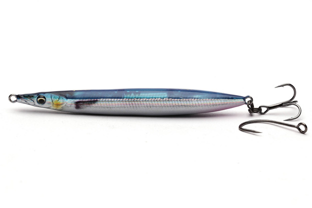 3D SANDEEL PENCIL SAVAGE GEAR 9cm/13g - BLUE SILVER UV