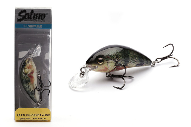 WOBLER SALMO RATTLIN HORNET SHALLOW 4,5cm-SUPERNATURAL PERCH