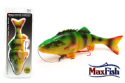 5742 - SAVAGE GEAR GUMA 4D LINE THRU PERCH - FIRETIGER