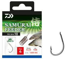 HACZYKI DAIWA Z PRZYPONEM SAMURAI FEEDER 8/10szt