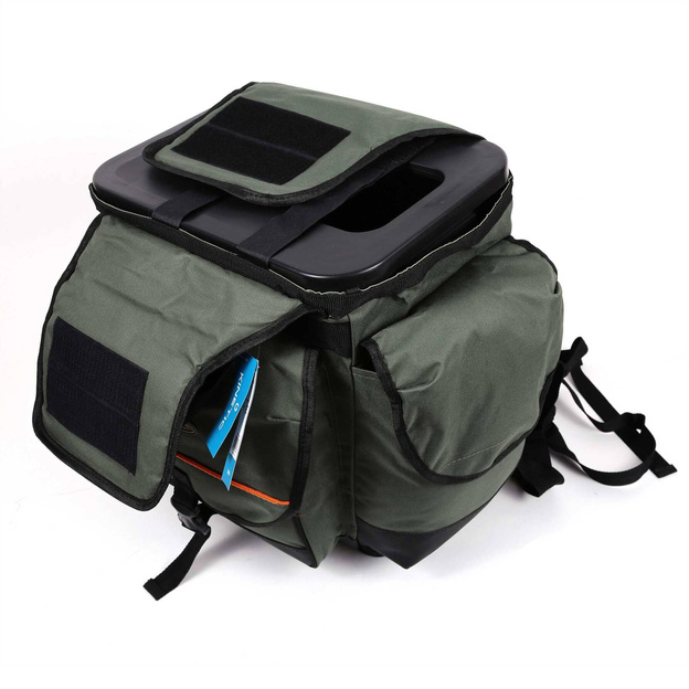 SIEDZISKO WĘDKARSKIE - KUFER KINETIC Z TORBĄ