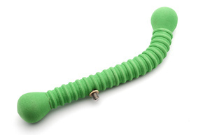 PIANKOWA PODPÓRKA YORK ZIELONA ZAKRZYWIONA 20cm