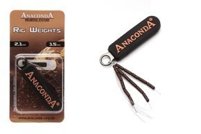 2410061 - ANACONDA OBCIĄŻNIKI DO PRZYPONÓW KARPIOWYCH 2,1mm/15szt