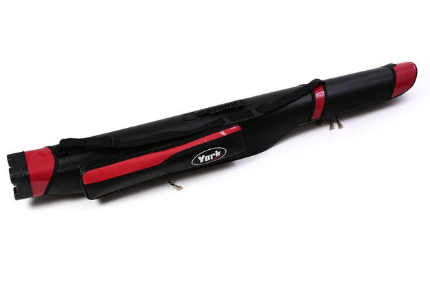 SZTYWNY POKROWIEC YORK BLACK/RED II KOMORY 130cm