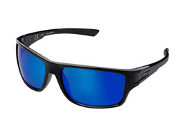 OKULARY POLARYZACYJNE BERKLEY B11 - BLACK/GRAY/BLUE REVO