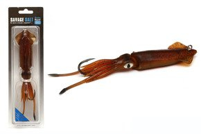 624 - SAVAGE GEAR PRZYNĘTA 3D SWIM SQUID - BROWN UV