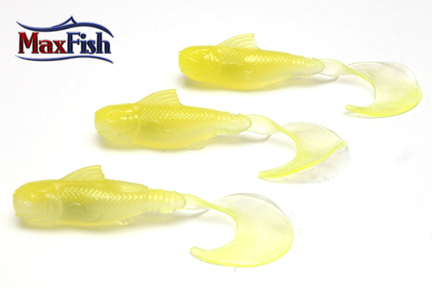 GUMY YUM SAMURAI CURLY CHART HOLOGRAM 7,6cm/10szt